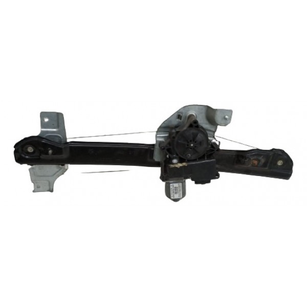 Máquina Vidro Dianteiro Esquerdo Peugeot 208 2016 Meia