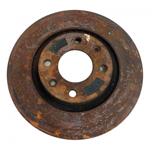 Disco Freio Dianteiro Direito Peugeot 208 2016 Meia