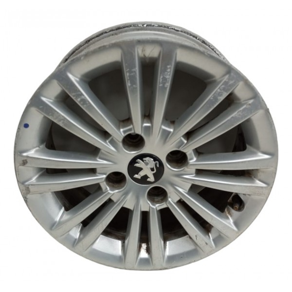 Aro 15 Peugeot 208 2016 Meia N°2 Prateado