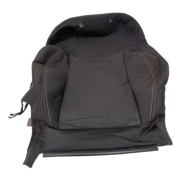 Capa Encosto Banco Dianteiro Esquerdo Jeep Compass 2020 Preto