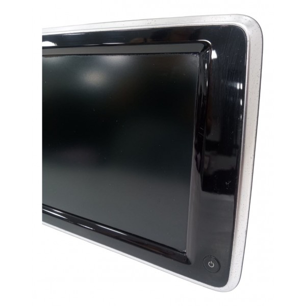 Display Multimídia Encosto Banco Bmw X5 2014 Preto