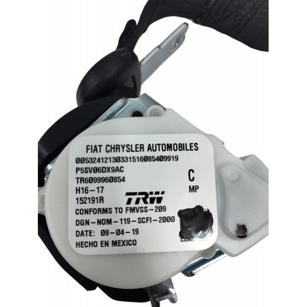 Cinto Segurança Traseiro Esquerdo Compass 2020