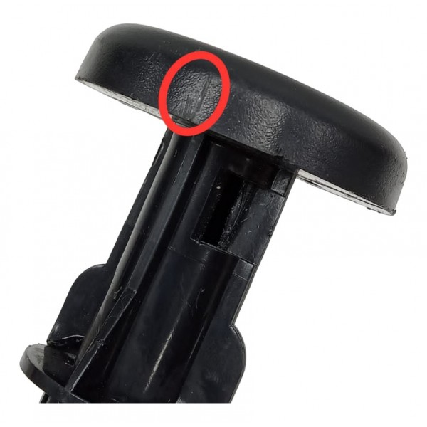 Trava Apoio Cabeça Traseiro Esquerdo Dodge Journey 2012 Preto