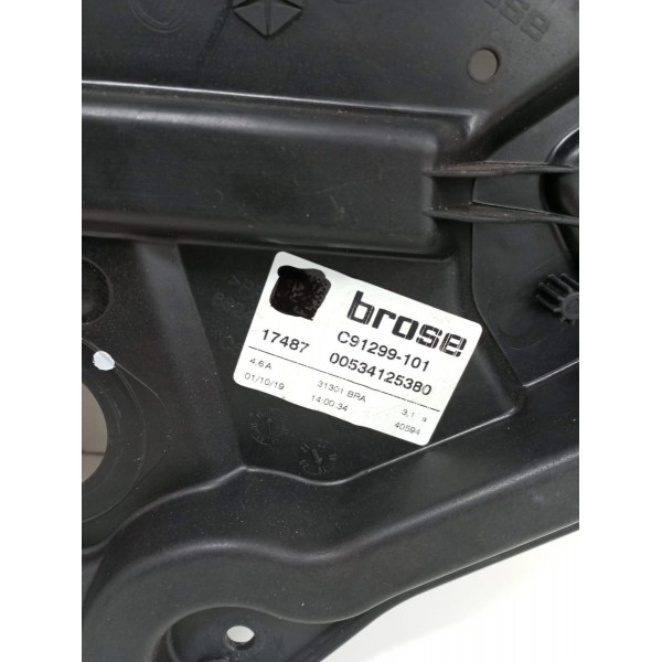 Suporte Máquina Vidro Traseiro Direito Compass Gasolina 2020 Preto