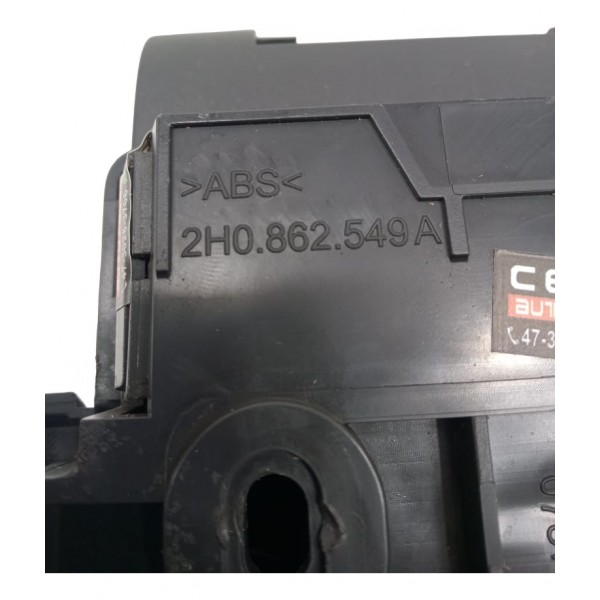 Porta Copos Traseiro Central Console Vw Amarok 2011 Preto