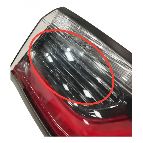 Lanterna Esquerda Tampa Traseira Jeep Compass 2020 Riscos Esquerdo Vermelho