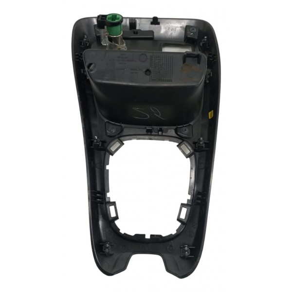 Moldura Alavanca Câmbio Jeep Compass Gasolina 2020 Preto Liso