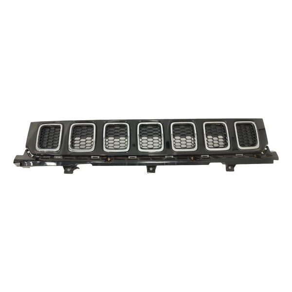 Grade Frontal Parachoque Diant Compass 2020 53284331 Detalhe Fosco