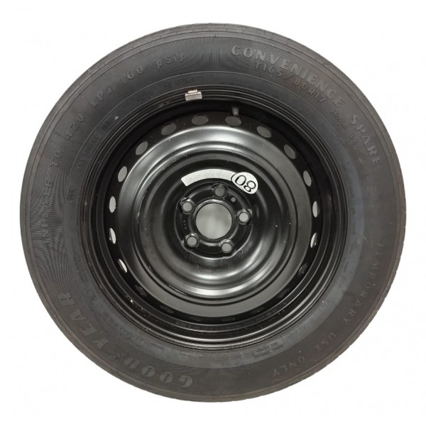 Estepe Goodyear 165/80 R17 Jeep Compass 2020 Preto