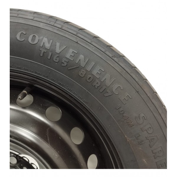 Estepe Goodyear 165/80 R17 Jeep Compass 2020 Preto