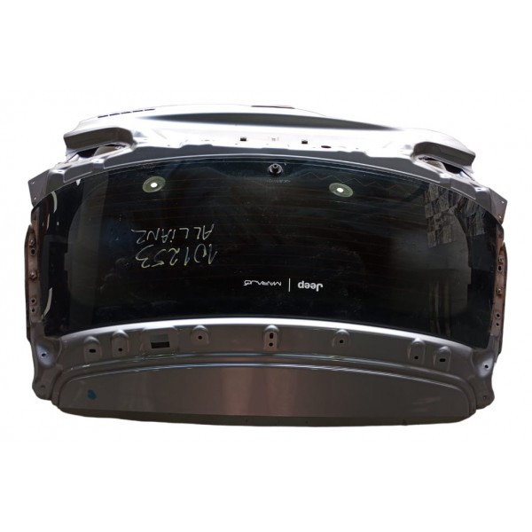 Tampa Traseira Jeep Compass Completa Com Vidro  Prateado