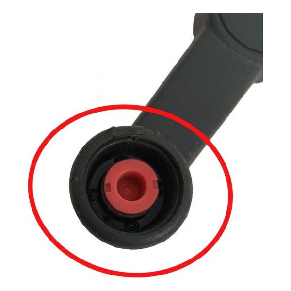 Manivela Vidro Traseiro Direito Ford Ka 1.0 3cc 2020 Detalhe Preto