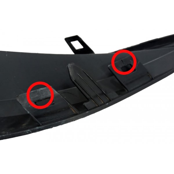 Moldura Direita Farol Auxiliar Ford Ka 1.0 2020 Preto Direito