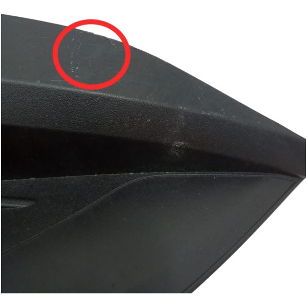 Moldura Direita Farol Auxiliar Ford Ka 1.0 2020 Preto Direito