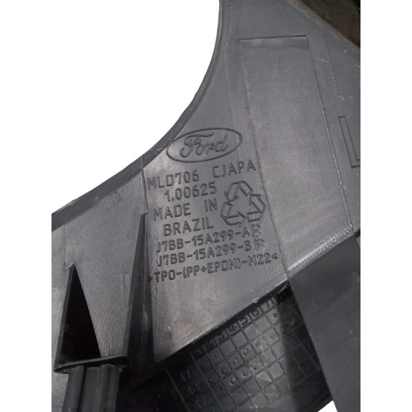 Moldura Esquerda Farol Auxiliar Ford Ka 1.0 2020 Detalhe Preto Esquerdo