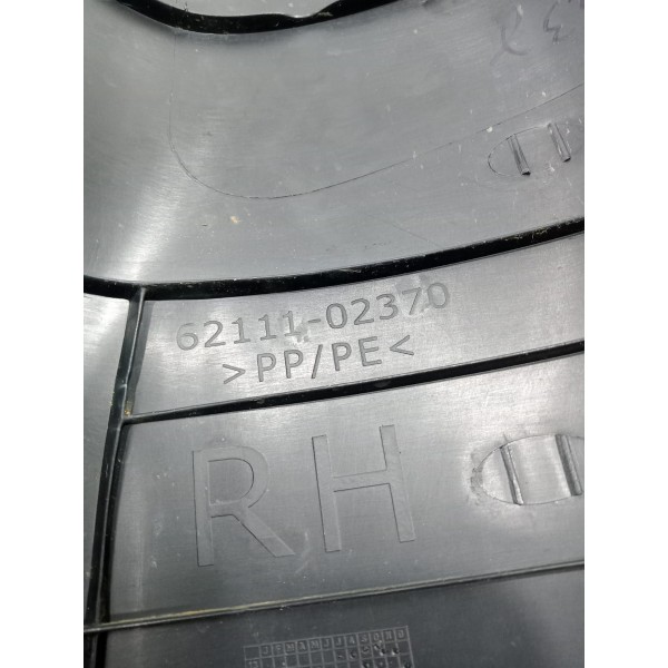 Soleira Dianteira Direita Toyota Corolla Gli 1.8  2017  Preto