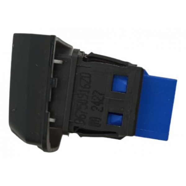 Botão Alerta Peugeot 208 2016 Meia Preto