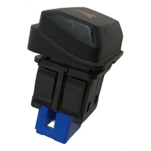 Botão Alerta Peugeot 208 2016 Meia Preto