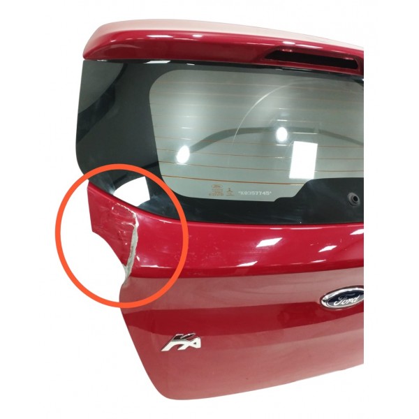 Tampa Traseira Ford Ka 2020 Vermelho