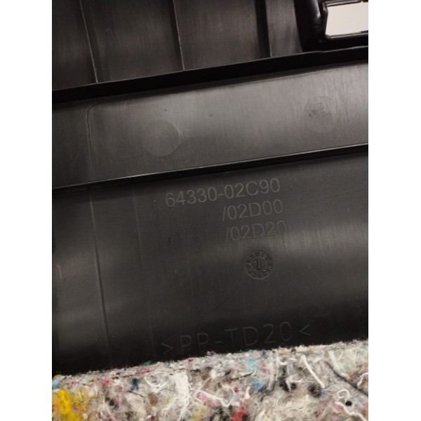 Tampao Bagagito Toyota Corolla Gli 1.8 2017  Preto