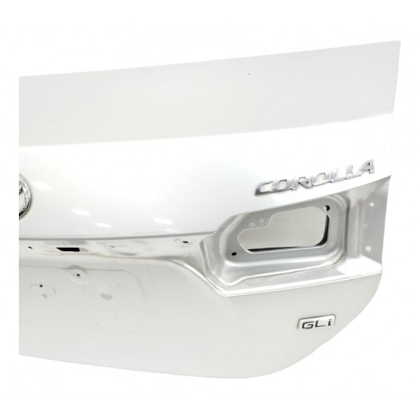 Tampa Traseira Toyota Corolla Gli 1.8 2017  Prateado