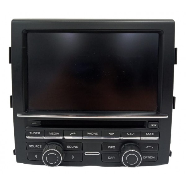 Tela Multimídia Porsche Cayenne V6 2016 Preto