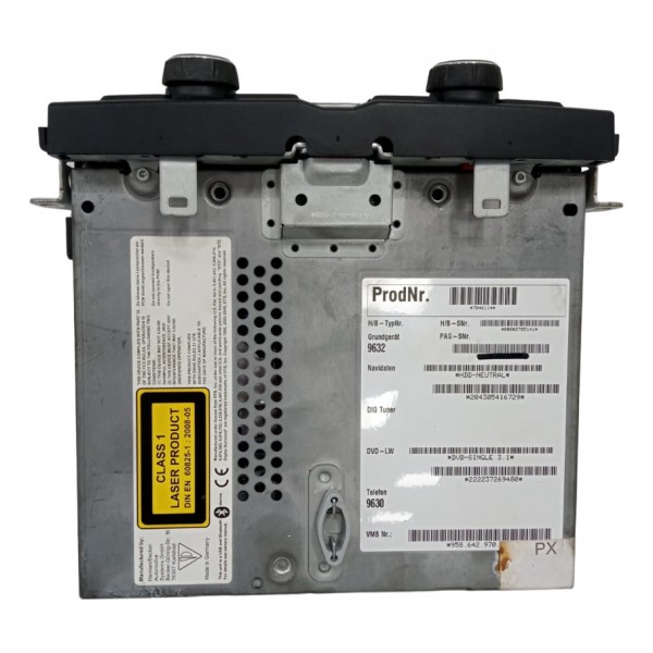 Tela Multimídia Porsche Cayenne V6 2016 Preto