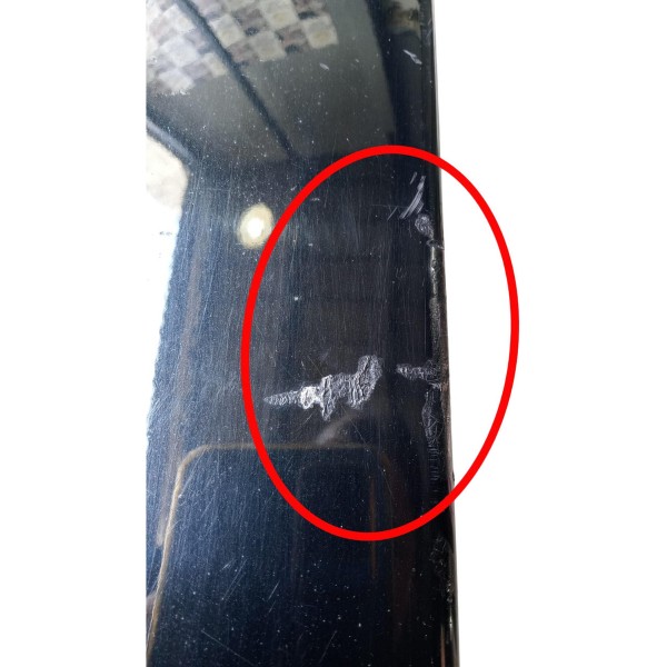 Aplique Tampa Traseira Range Rover Sport 5.0 2012 Preto