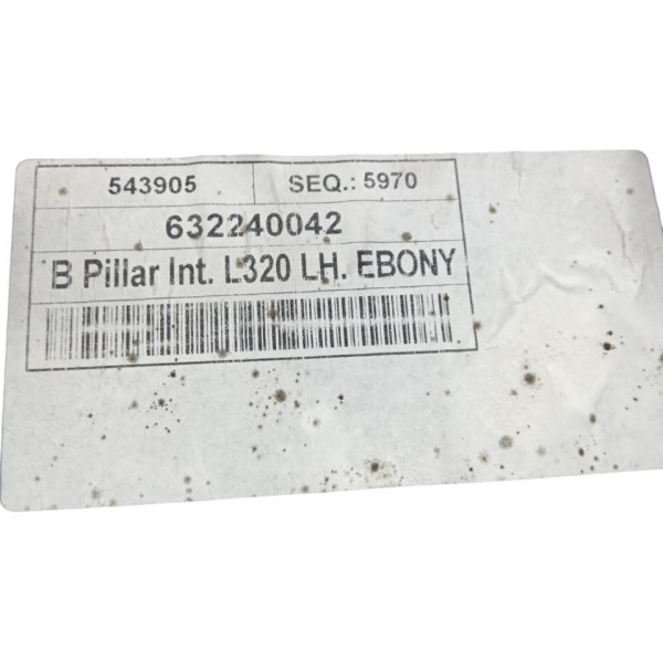 Acabamento Esq. Coluna Central Range Rover Sport 5.0 2012