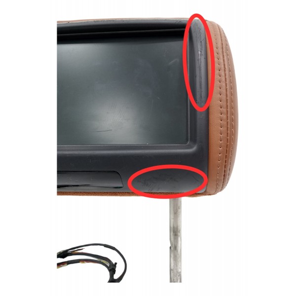 Apoio Cabeça Dianteiro Direito Range Rover Sport 5.0 2012  Marrom