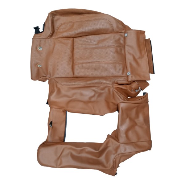 Capa Encosto Banco Traseiro Esquerdo Rover Sport 5.0 2012 Marrom