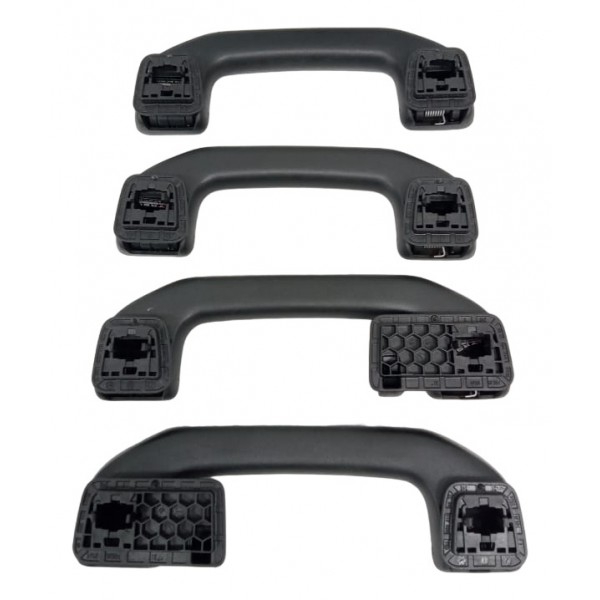 Jogo Alça Puxador Teto Mercedes A250 2014/15  Preto