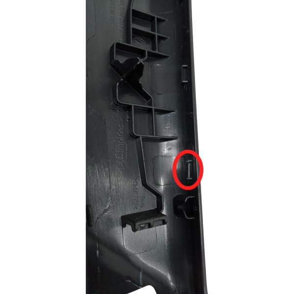 Acabamento Puxador Porta Diant Esq Nivus Comfortline 2022 Preto