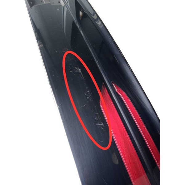 Lanterna Tampa Traseira Vw Nivus 1.0 Comfortline 2022 Preto