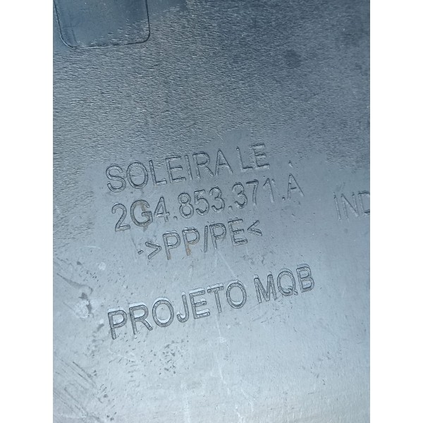 Soleira Esquerda Vw Nivus 1.0 Comfortline 2022 Preto