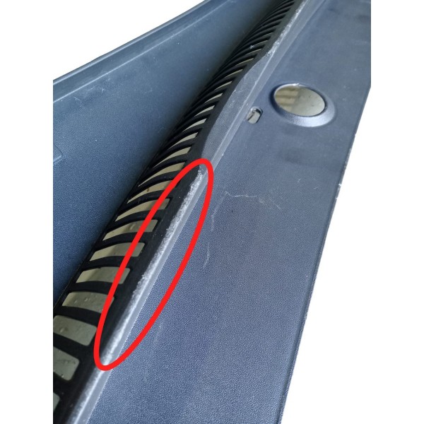 Grade Esquerda Churrasqueira Vw Nivus 1.0 Comfortline 2022 Preto