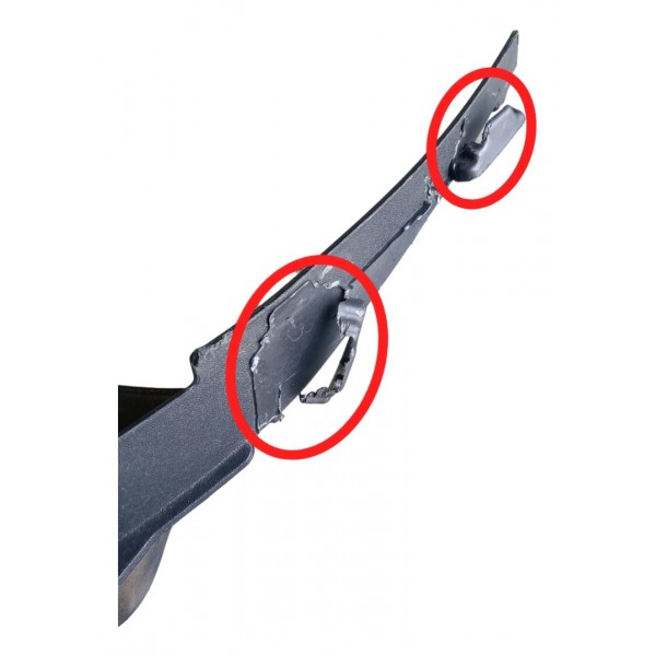 Grade Esquerda Churrasqueira Vw Nivus 1.0 Comfortline 2022 Preto