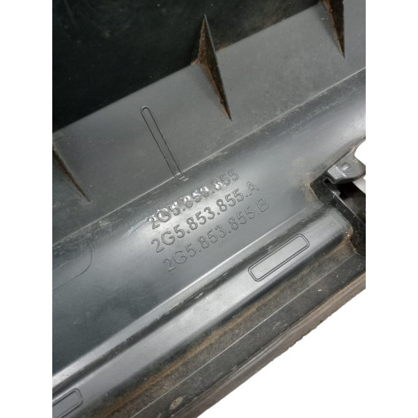 Spoiler Esquerdo Vw Nivus 1.0 Comfortline 2022 Preto