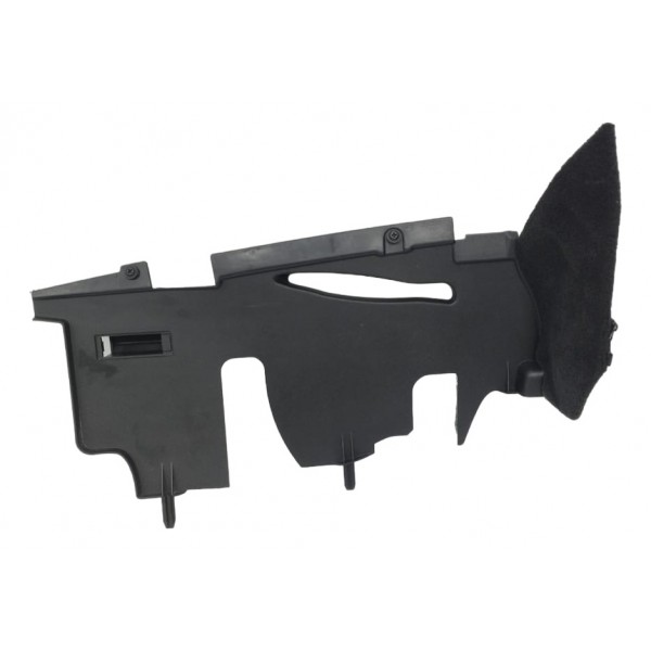 Acabamento Painel Esquerdo Range Rover Sport 5.0 2012 Preto Animal Print