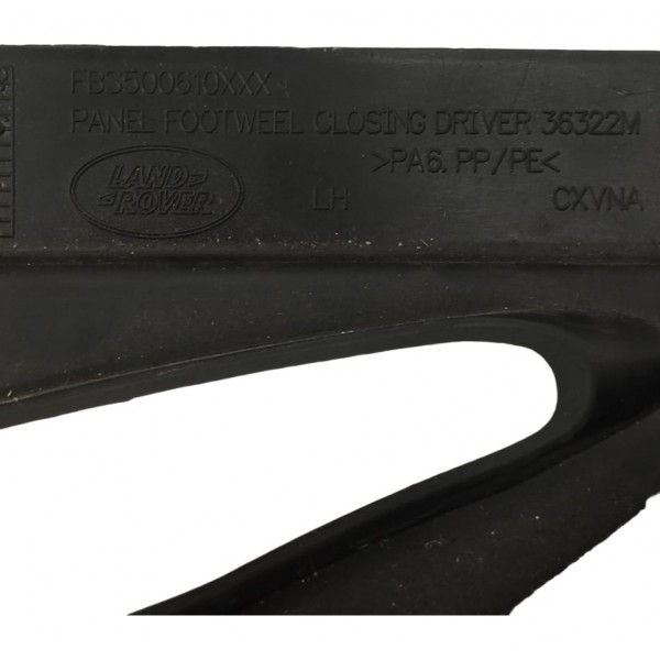 Acabamento Painel Esquerdo Range Rover Sport 5.0 2012 Preto Animal Print