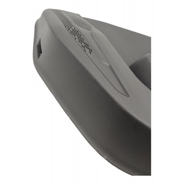 Forro Porta  Vw Nivus 1.0 Comfort 2022 Traseira Direita Preto Animal Print