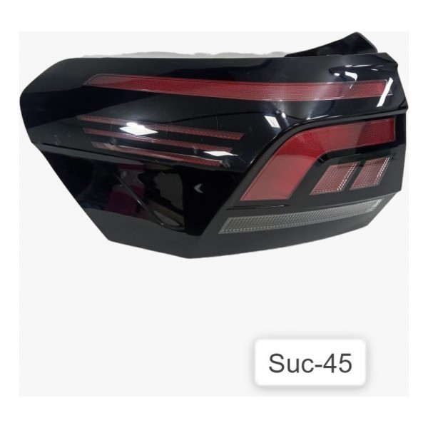 Lanterna Esquerda Vw Nivus 1.0 Comfortline 2022 Esquerdo Vermelho