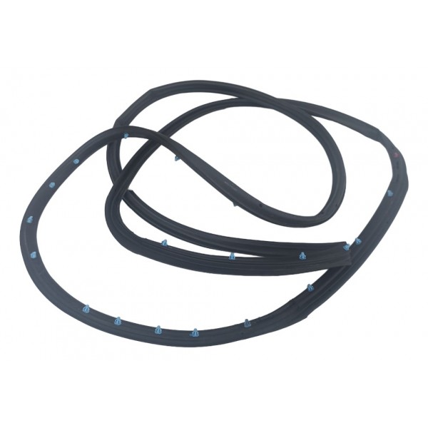 Borracha Vedação Porta Traseira Dir Jeep Compass Sport 2020 Preto