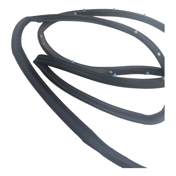 Borracha Vedação Porta Traseira Dir Jeep Compass Sport 2020 Preto