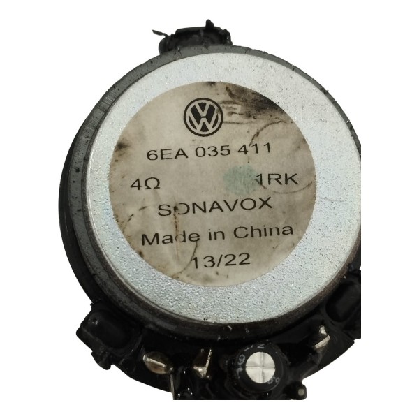 Tweeter Coluna Esquerda Parabrisa Vw Nivus 1.0 Comfort 2022 Preto