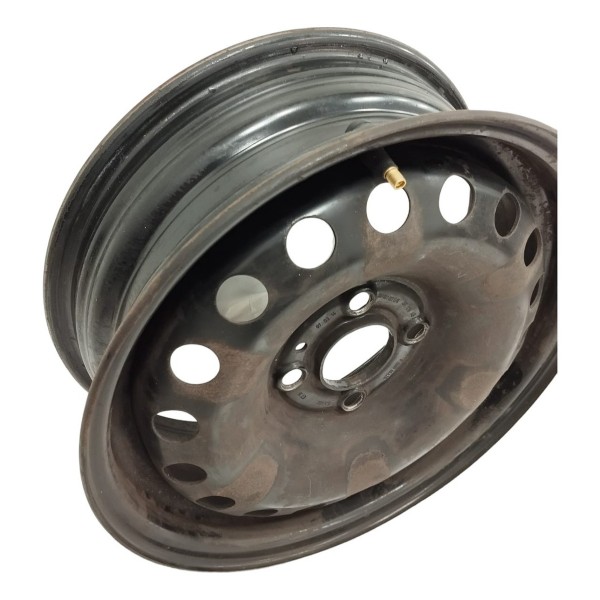 Roda Ferro Aro 14 Vw Up 2015 N1 Preto