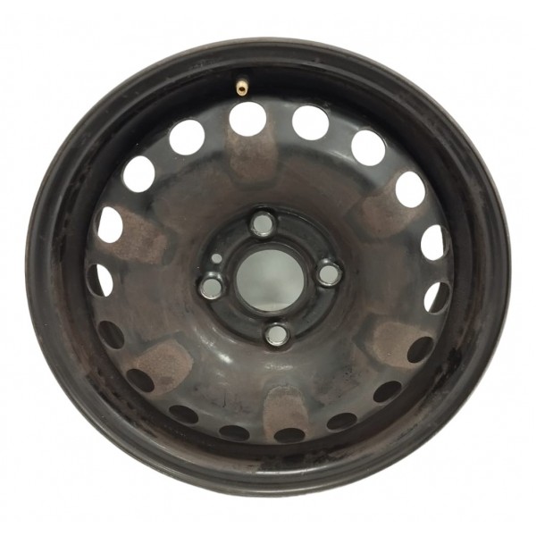 Roda Ferro Aro 14 Vw Up 2015 N2 Preto