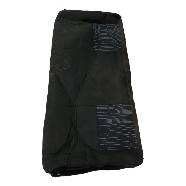 Capa Encosto Banco Traseiro Renault Sandero 1.0 3cc 2018 Preto