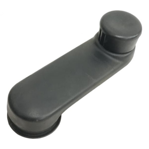 Manivela Vidro Porta Traseira Direita Renault Sandero  2018 Preto