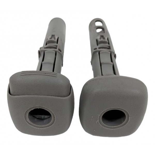 Par Trava Apoio Cabeça Traseiro Direito Toyota Corolla 2017 Cinza